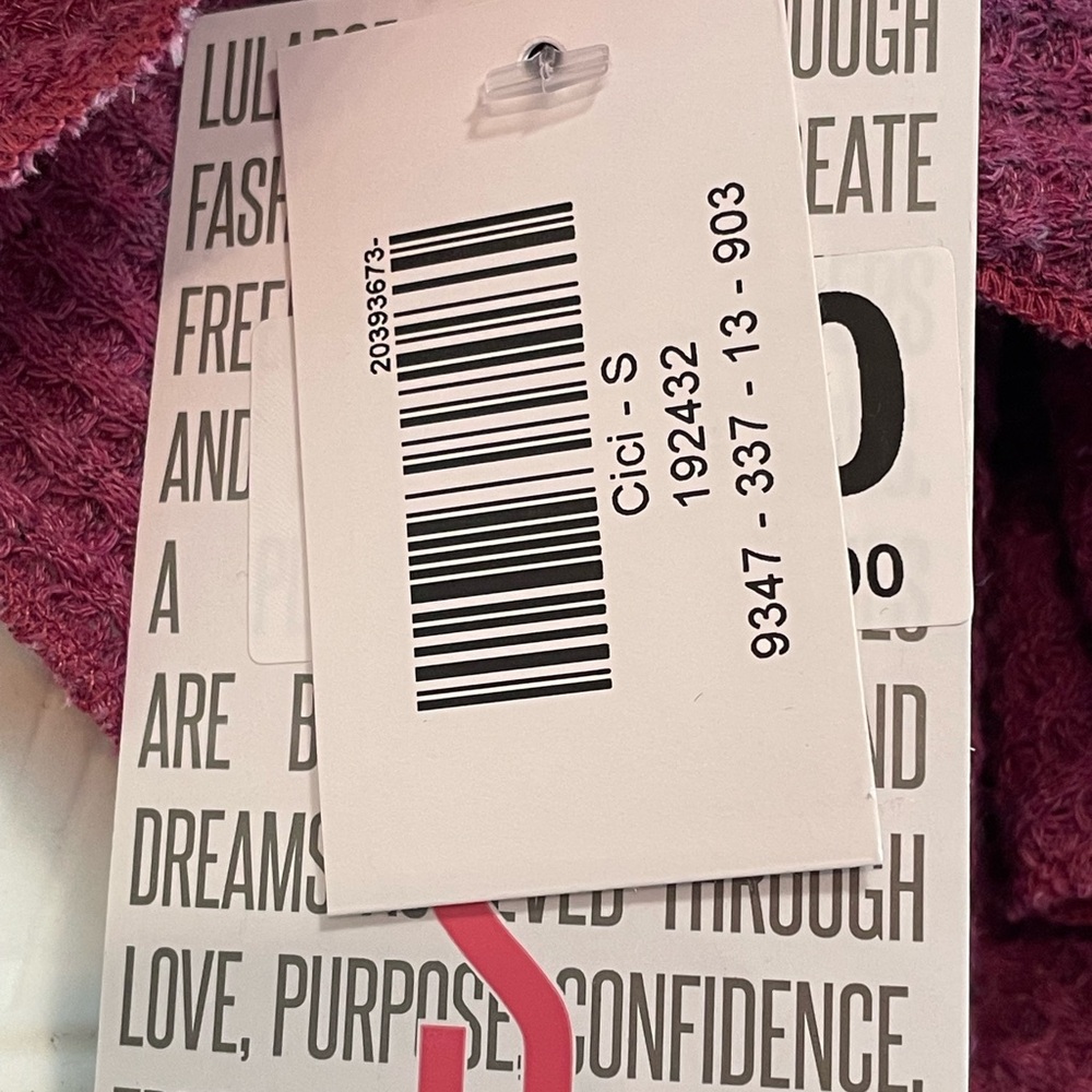 LuLaRoe Cici dress, deep pink, off the shoulder - Picture 7 of 7